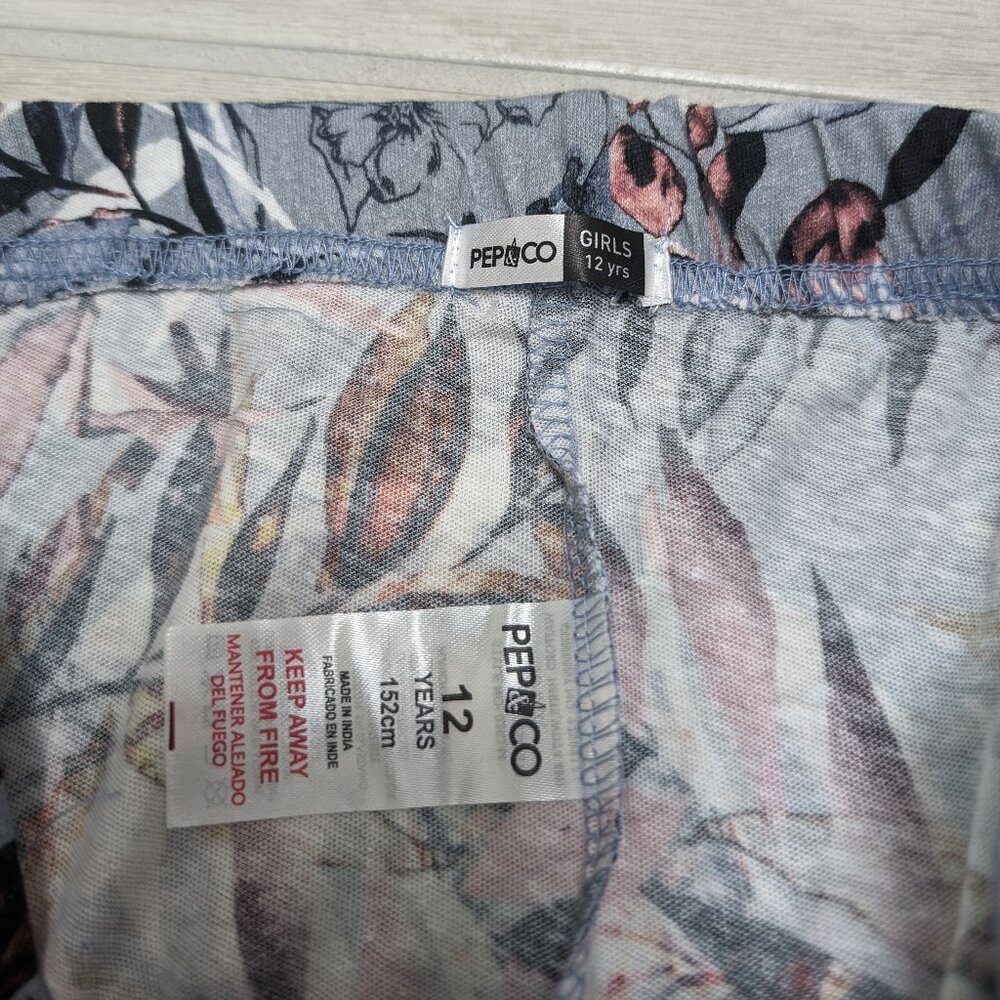 Pepco Full length Soft Cotton Grey & Black leggings Skinny Fit stretchy NWOT - Picture 4 of 5